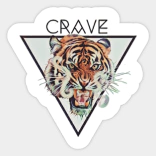 Crave Sticker